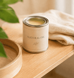 Mit Naturöl behandelt