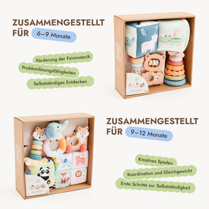 BabyBox – Spielsets für Babys im ersten Lebensjahr (0–12 Monate)