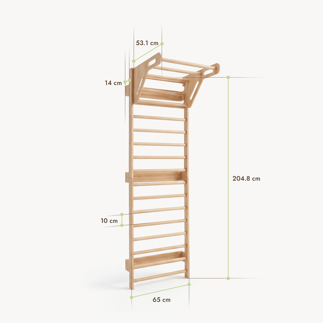 5-in-1 Sprossenwand fürs Kinderzimmer & (3in1) Kinderschaukel-Set - Goodevas Schweiz