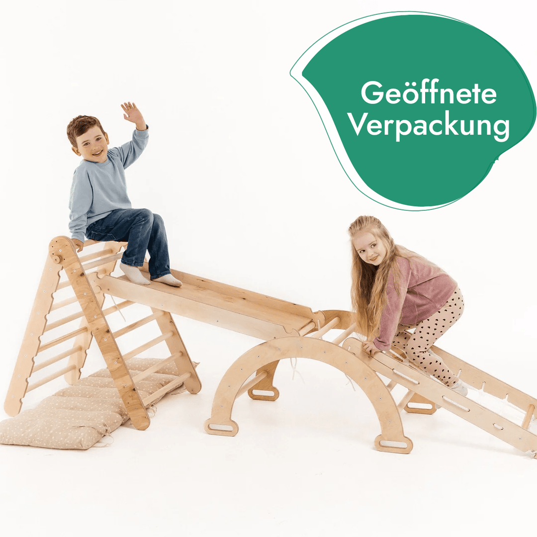 5in1 Montessori Klettergerüst Set – “Gebraucht – Wie neu” - Goodevas Schweiz