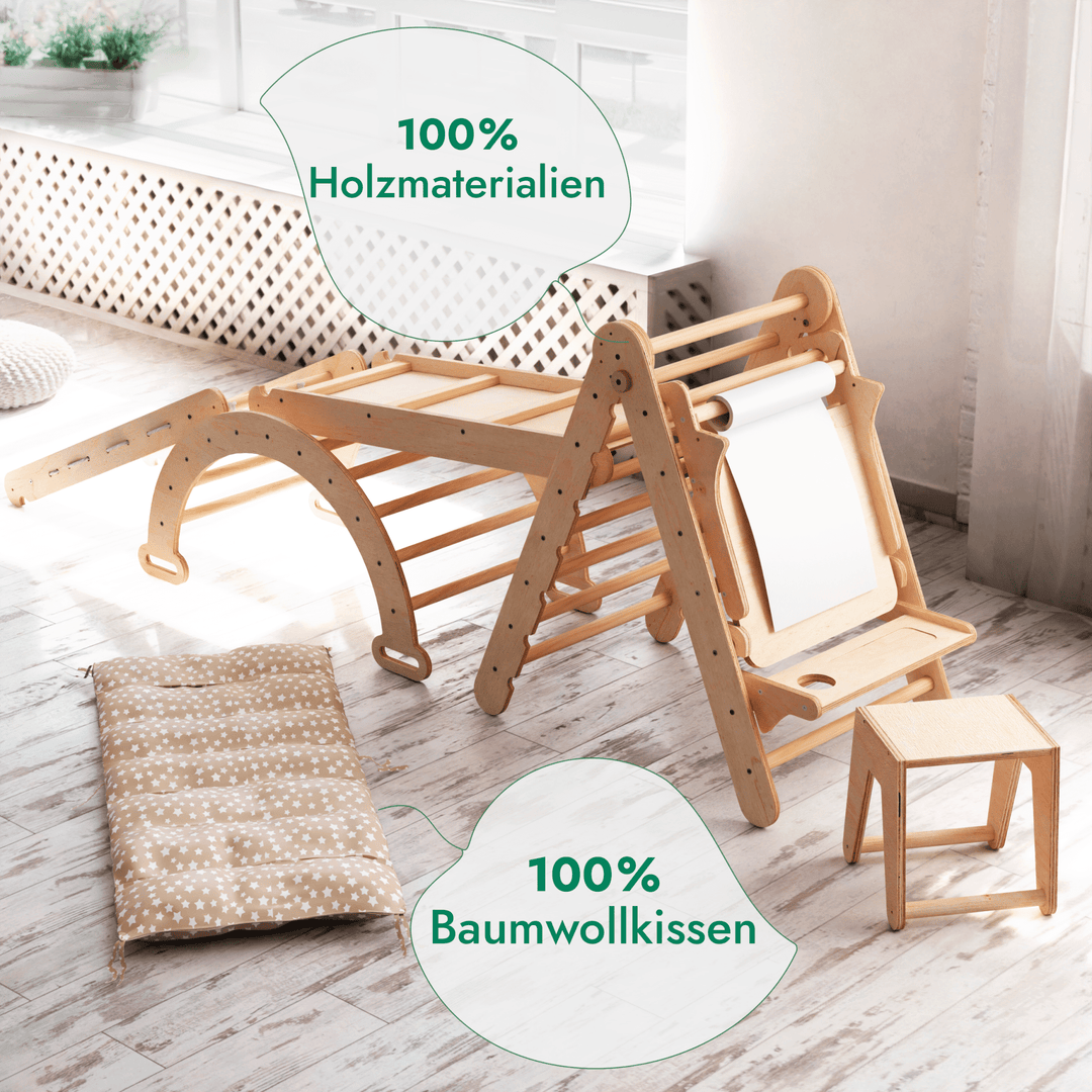 7in1 Montessori Klettergerüst – “Gebraucht – Wie neu” - Goodevas Schweiz