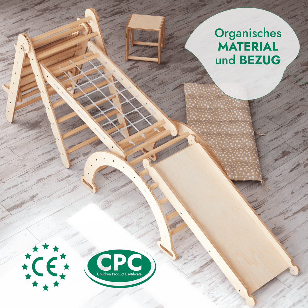 7in1 Montessori Klettergerüst – “Gebraucht – Wie neu” - Goodevas Schweiz