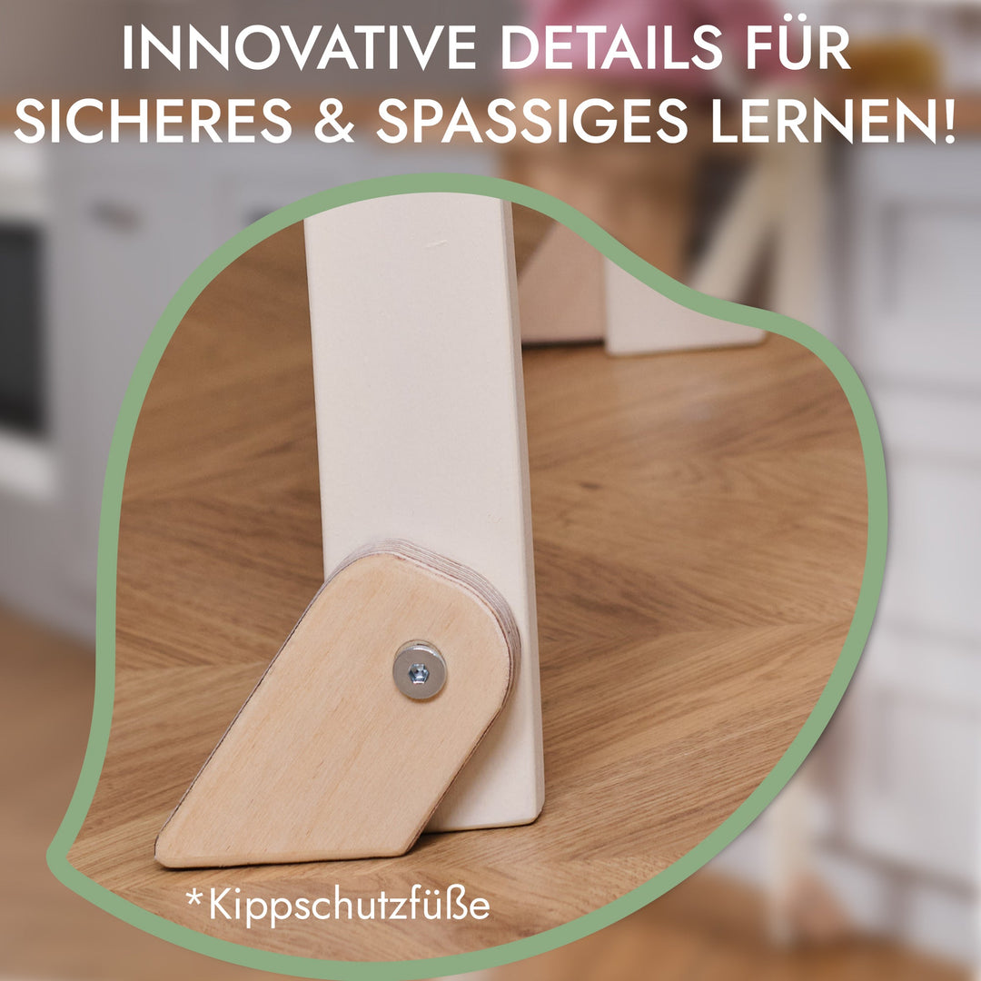 Holz Lernleiter Montessori: Hocker für Kinder