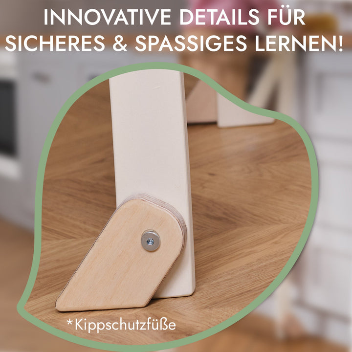 Holz Lernleiter Montessori: Hocker für Kinder