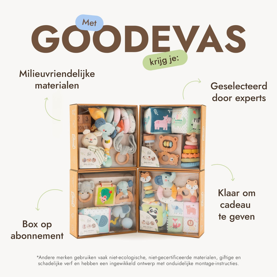 BabyBox – Spielsets für das erste Lebensjahr (0–12 Monate) - Goodevas Schweiz