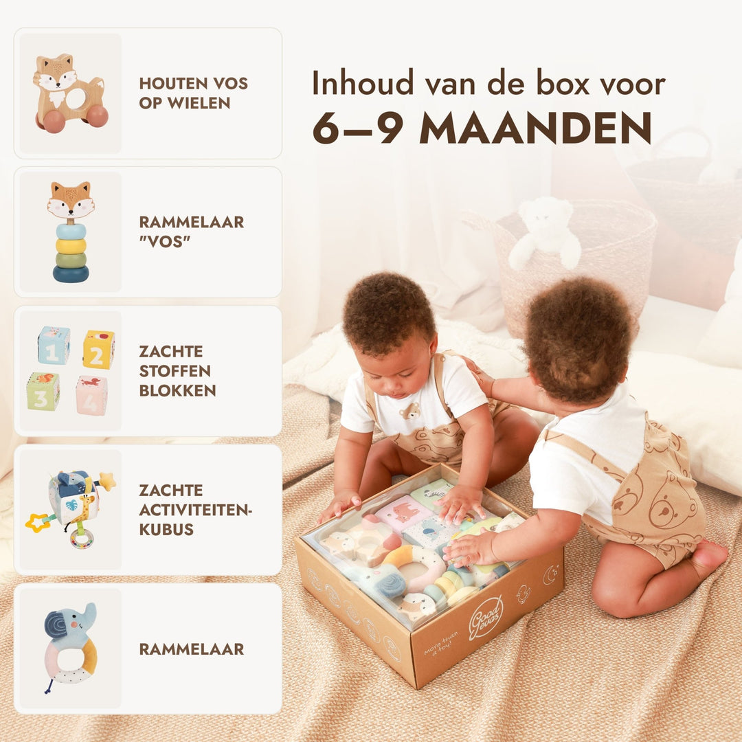 BabyBox – Spielsets für das erste Lebensjahr (0–12 Monate) - Goodevas Schweiz