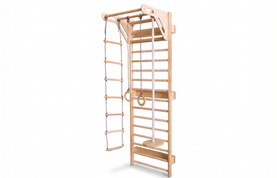 5-in-1 Kletterwand fürs Kinderzimmer & 3in1 Kinderschaukel-Set