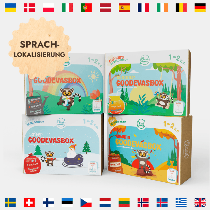 Frühlings - Spielset (1–2 Jahre) — GoodevasBox - Goodevas Schweiz