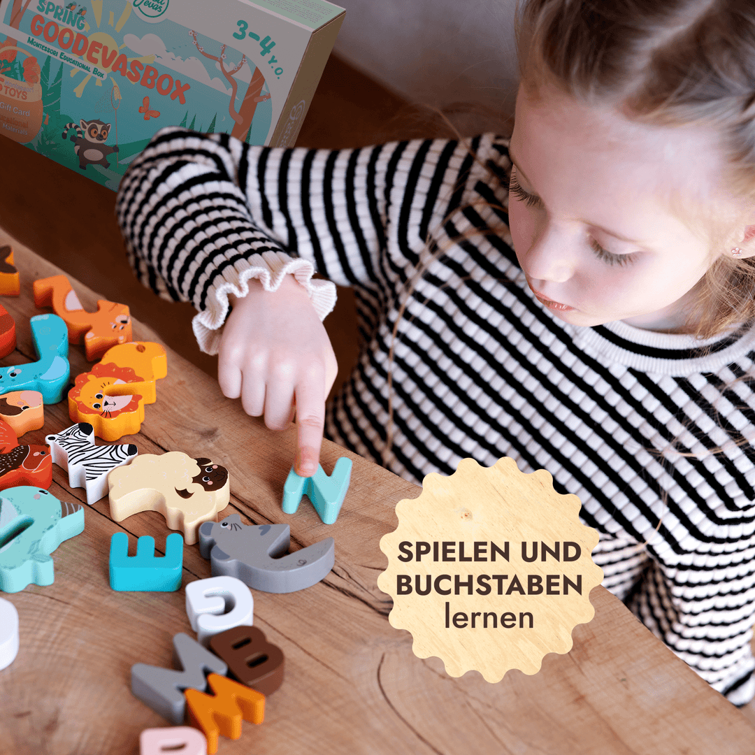 Frühlings - Spielset (3–4 Jahre) — GoodevasBox - Goodevas Schweiz