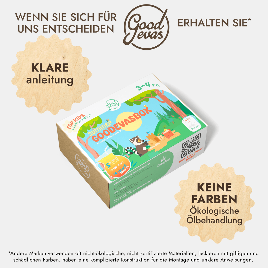 Frühlings - Spielset (3–4 Jahre) — GoodevasBox - Goodevas Schweiz
