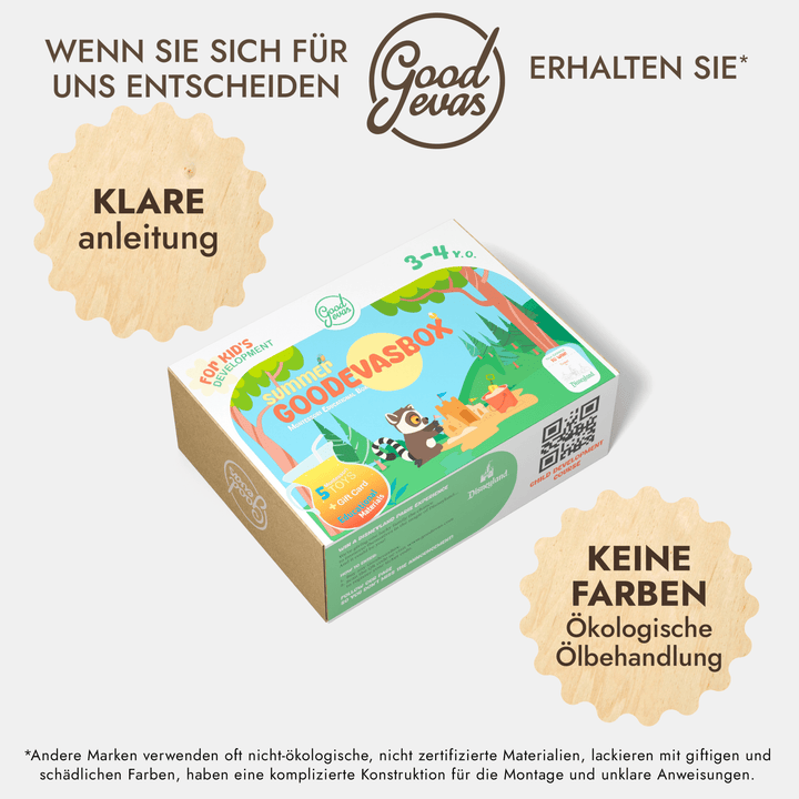 Frühlings - Spielset (3–4 Jahre) — GoodevasBox - Goodevas Schweiz