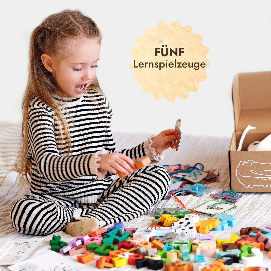 Frühlings - Spielset (3–4 Jahre) — GoodevasBox - Goodevas Schweiz