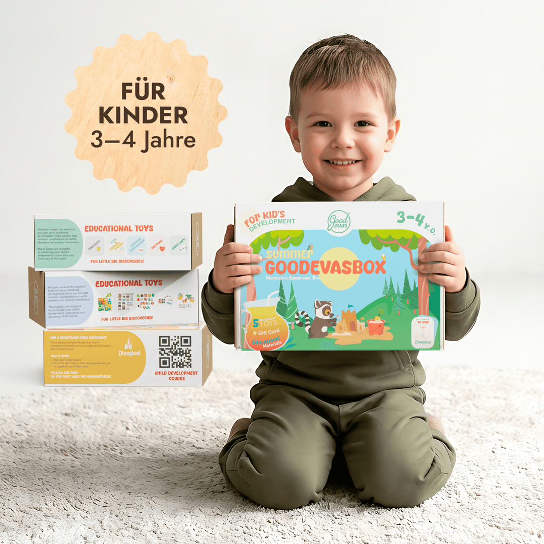 Frühlings - Spielset (3–4 Jahre) — GoodevasBox - Goodevas Schweiz