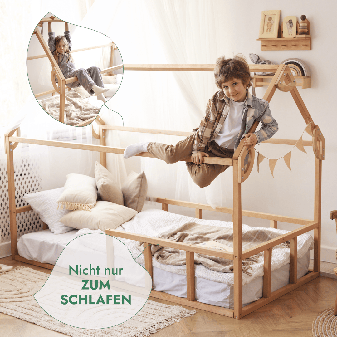 Hausbett Montessori für Kinder und Kleinkinder ab 1 Jahr - Goodevas Schweiz