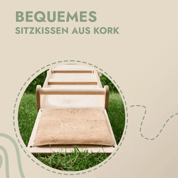 Holz - Wippe für Kleinkinder - Goodevas Schweiz