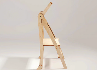 Holz Lernleiter Montessori: Hocker für Kinder