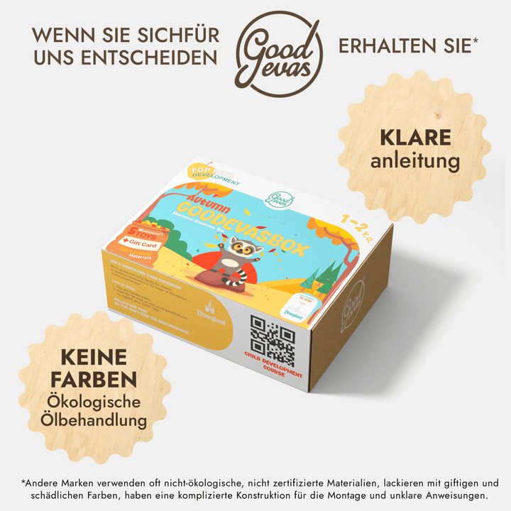 Jahresabo für Spielsets (1–2 Jahre) — GoodevasBox - Goodevas Schweiz