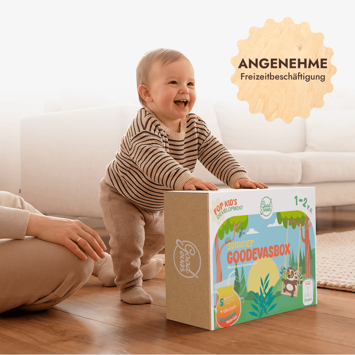 Jahresabo für Spielsets (3–4 Jahre) — GoodevasBox - Goodevas Schweiz