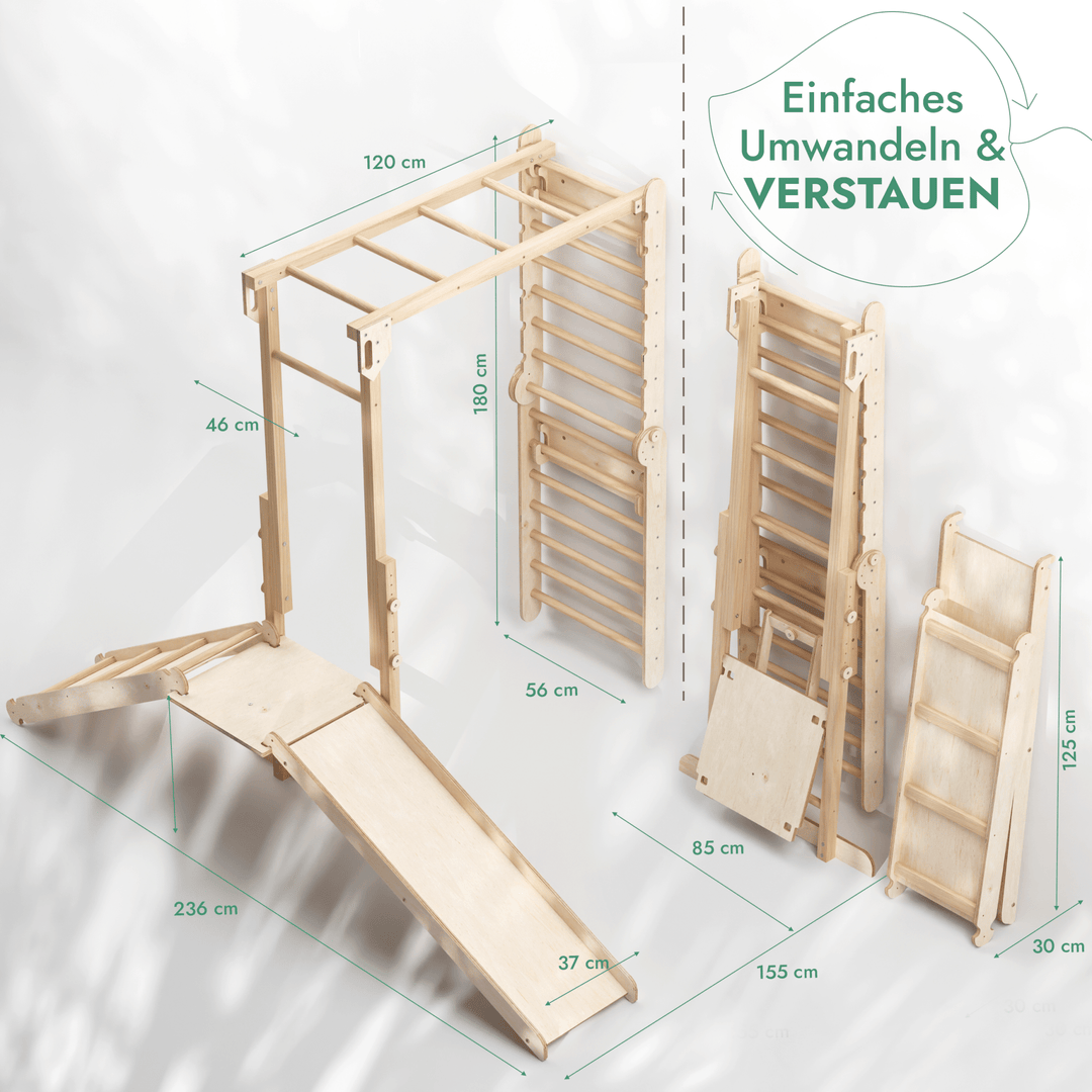 Jungle - Spielset für schwedische Wände - Goodevas Schweiz
