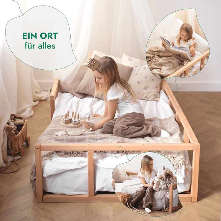 Montessori Bodenbett für Kinder und Kleinkinder ab 6 Monaten - Goodevas Schweiz