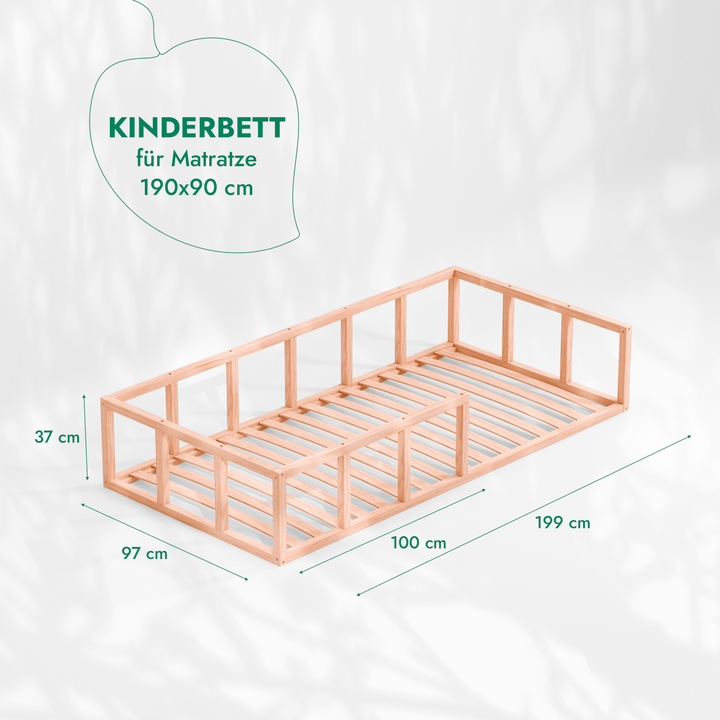 Montessori Bodenbett für Kinder und Kleinkinder ab 6 Monaten - Goodevas Schweiz