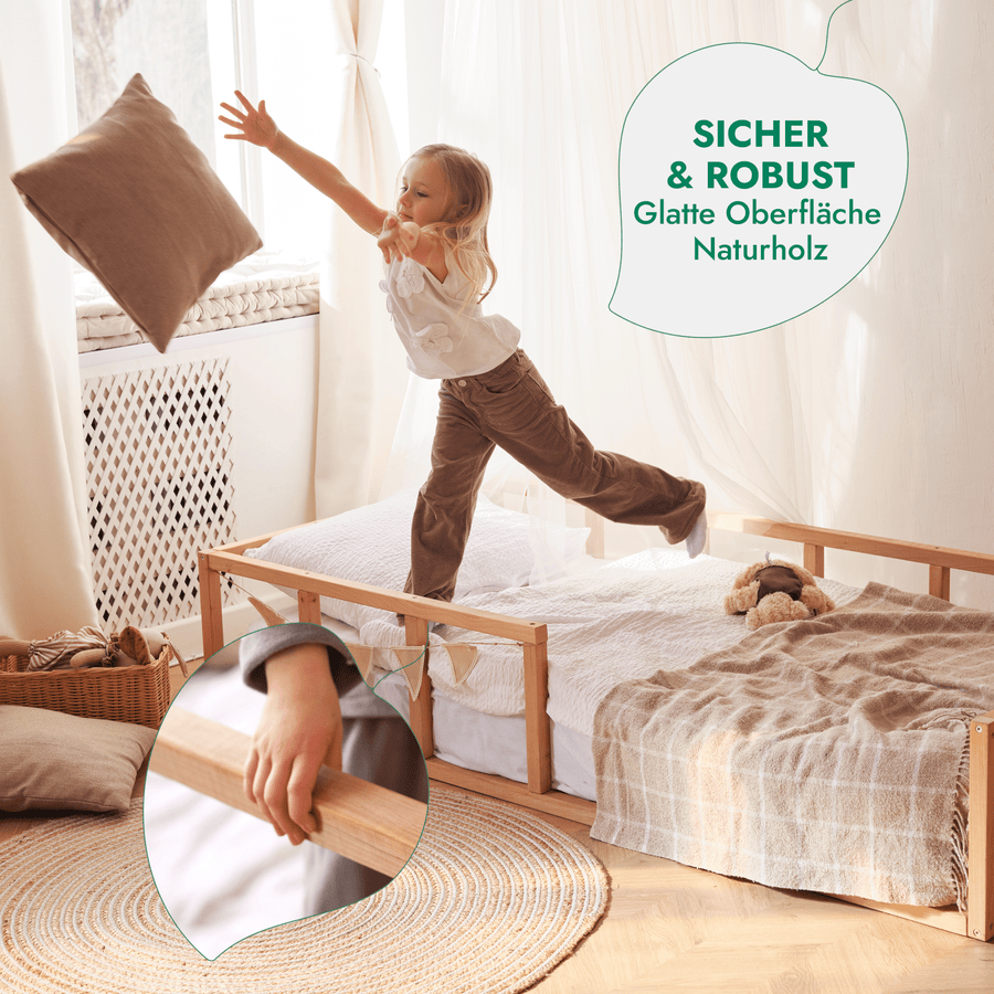 Montessori Bodenbett für Kinder und Kleinkinder ab 6 Monaten - Goodevas Schweiz