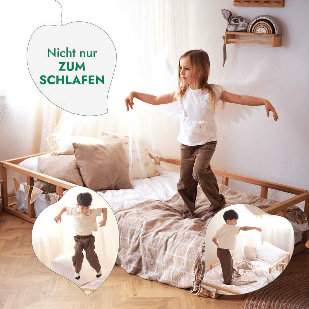 Montessori Bodenbett für Kinder und Kleinkinder ab 6 Monaten - Goodevas Schweiz