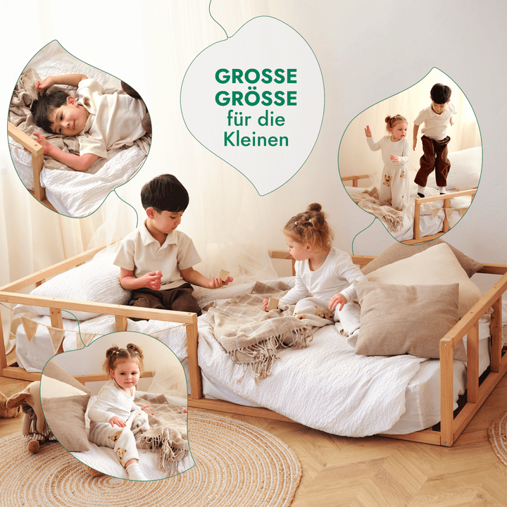 Montessori Bodenbett für Kinder und Kleinkinder ab 6 Monaten - Goodevas Schweiz