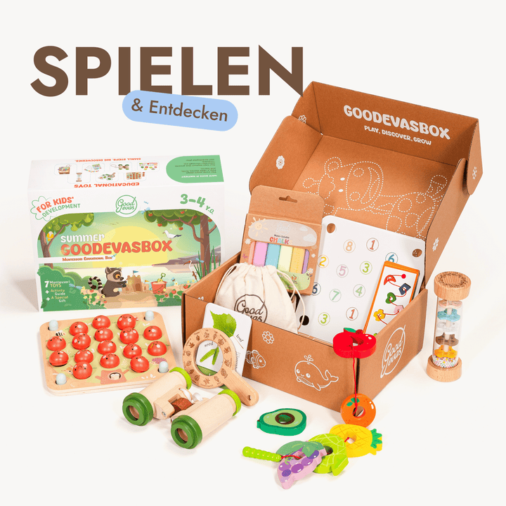 Sommer-Spielset (3–4 Jahre) — GoodevasBox - Goodevas Schweiz