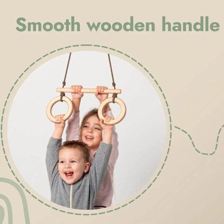 Trapez mit Ringen für Kinder